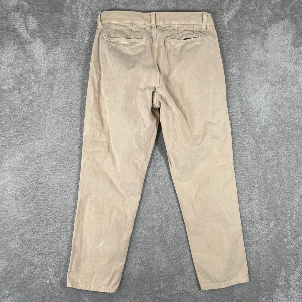 Banana Republic Athletic Fit Jeans Mens 30x30 Twill Light Tundra‎ Tan